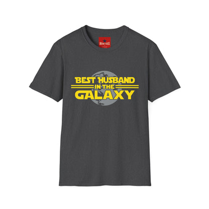 Best Husband in the Galaxy T-Shirt — Funny Sci‑Fi Gift for Him