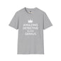Revotees Amazing Detective Slash Genius Funny Crown Graphic for Sleuths Gift Giving T-Shirt - alternate view 2