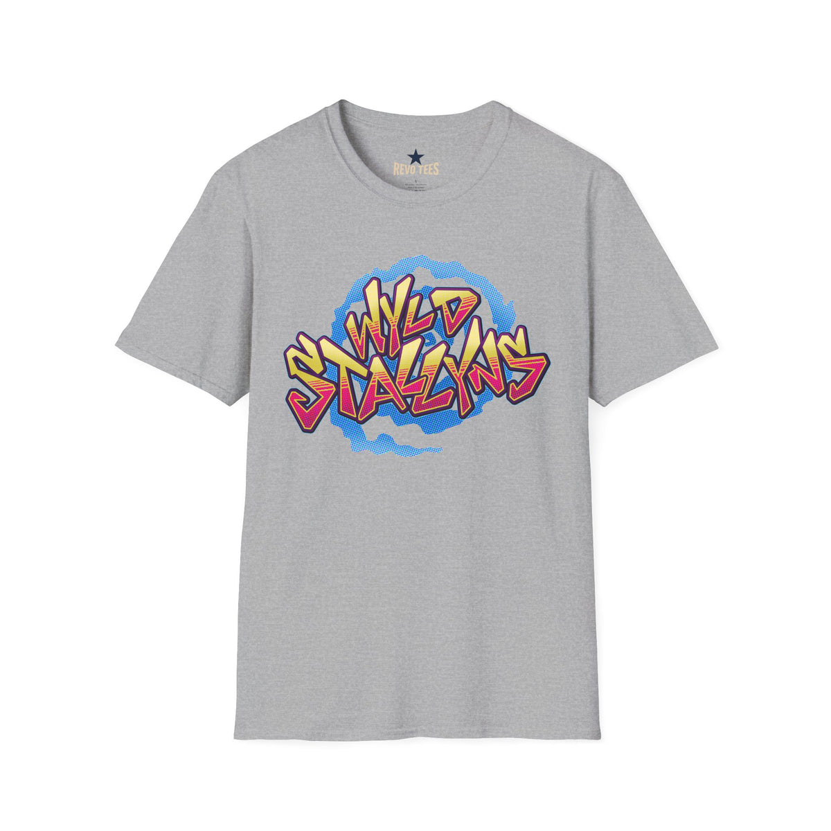 Revotees Graffiti Wild Stalkins Bold Streetwear Graphic T-Shirt - alternate view 4