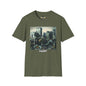 Revotees Banksy City Riot Graphic Urban Protest Art T-Shirt - alternate view 6