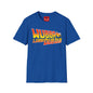 Wubba Lubba Dub Dub T‑Shirt — Retro Gradient Sci‑Fi Quote Tee