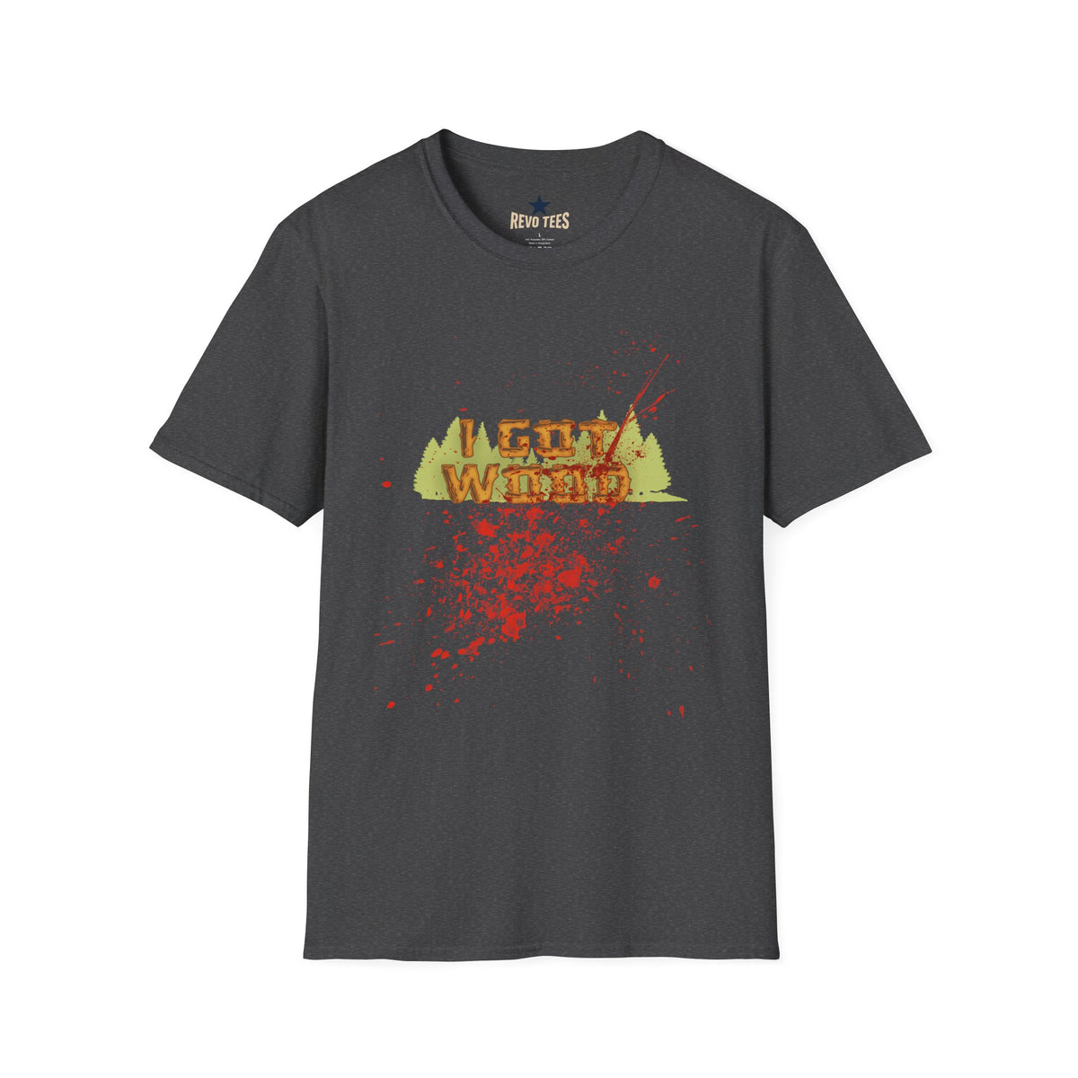 Revotees I Got Wood Funny Lumberjack Camping Outdoors Carpenter Gift T-Shirt - alternate view 6