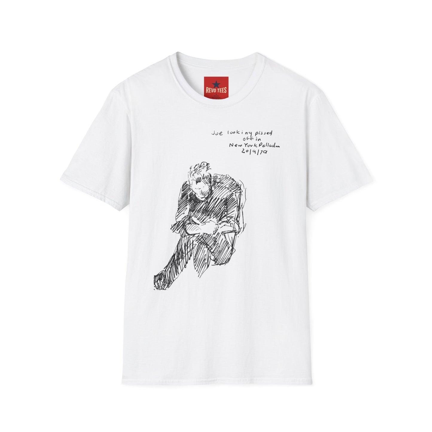 Joe Strummer - The Clash - By Ray Lowry - Unisex Softstyle T-Shirt