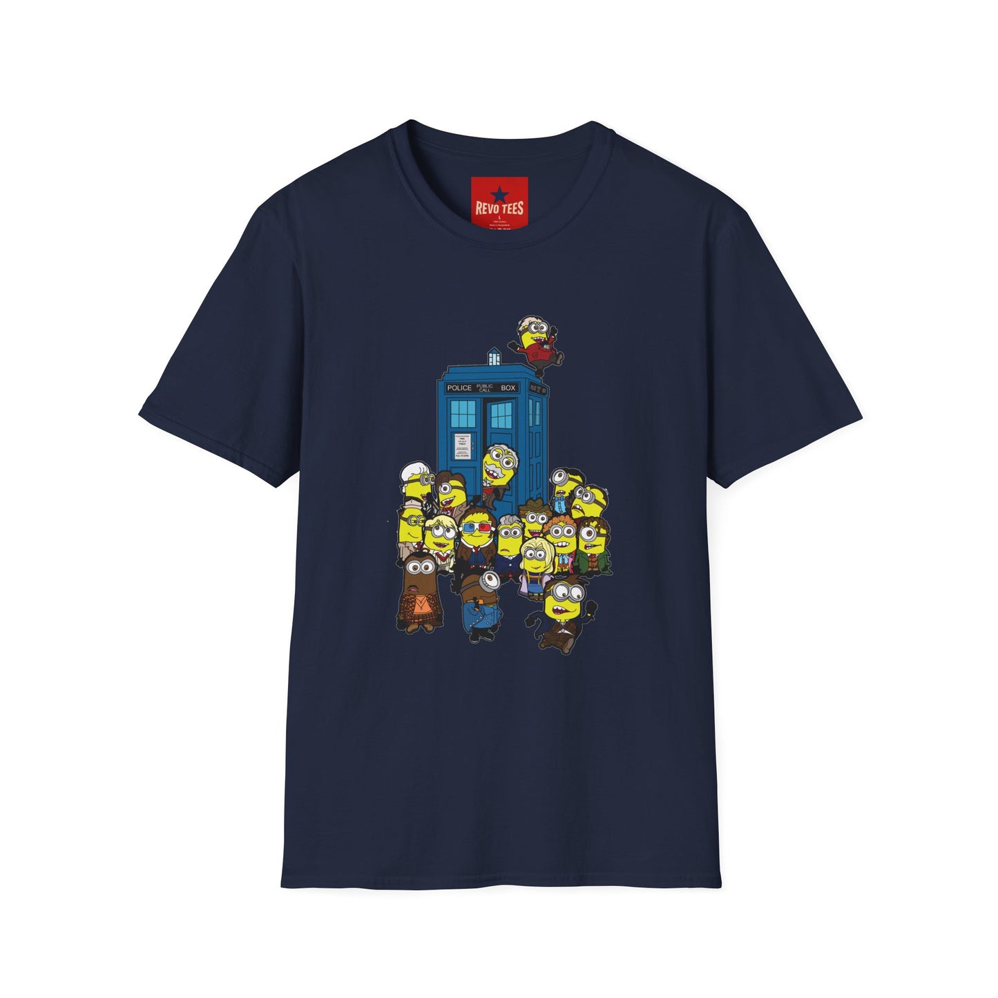 T-Shirt — Minion Time Travel Crew Graphic Tee