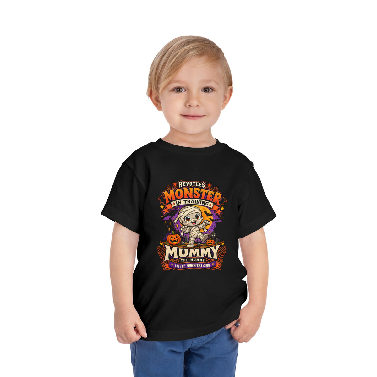 REVOTEES Toddler Monster In Training "Mummy" Halloween Tee