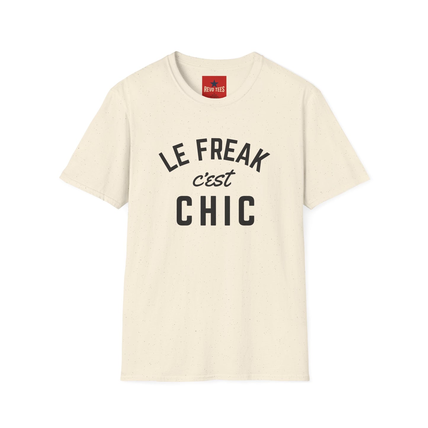 T-Shirt — "Le Freak c'est Chic" French Retro Graphic Tee