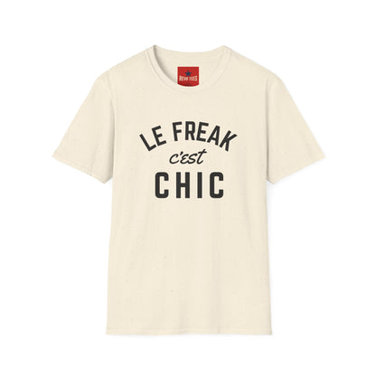 T-Shirt — "Le Freak c'est Chic" French Retro Graphic Tee