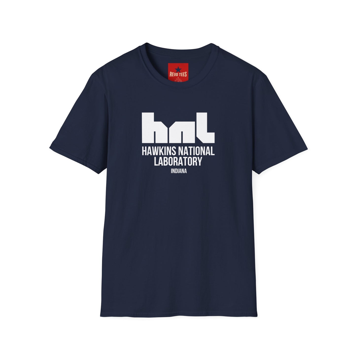 Hawkins National Laboratory T-Shirt — Stranger Things Inspired Retro Logo Tee