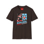 Retro Pixel Blues Bros. T-Shirt — 8‑Bit Gamer Graphic Tee