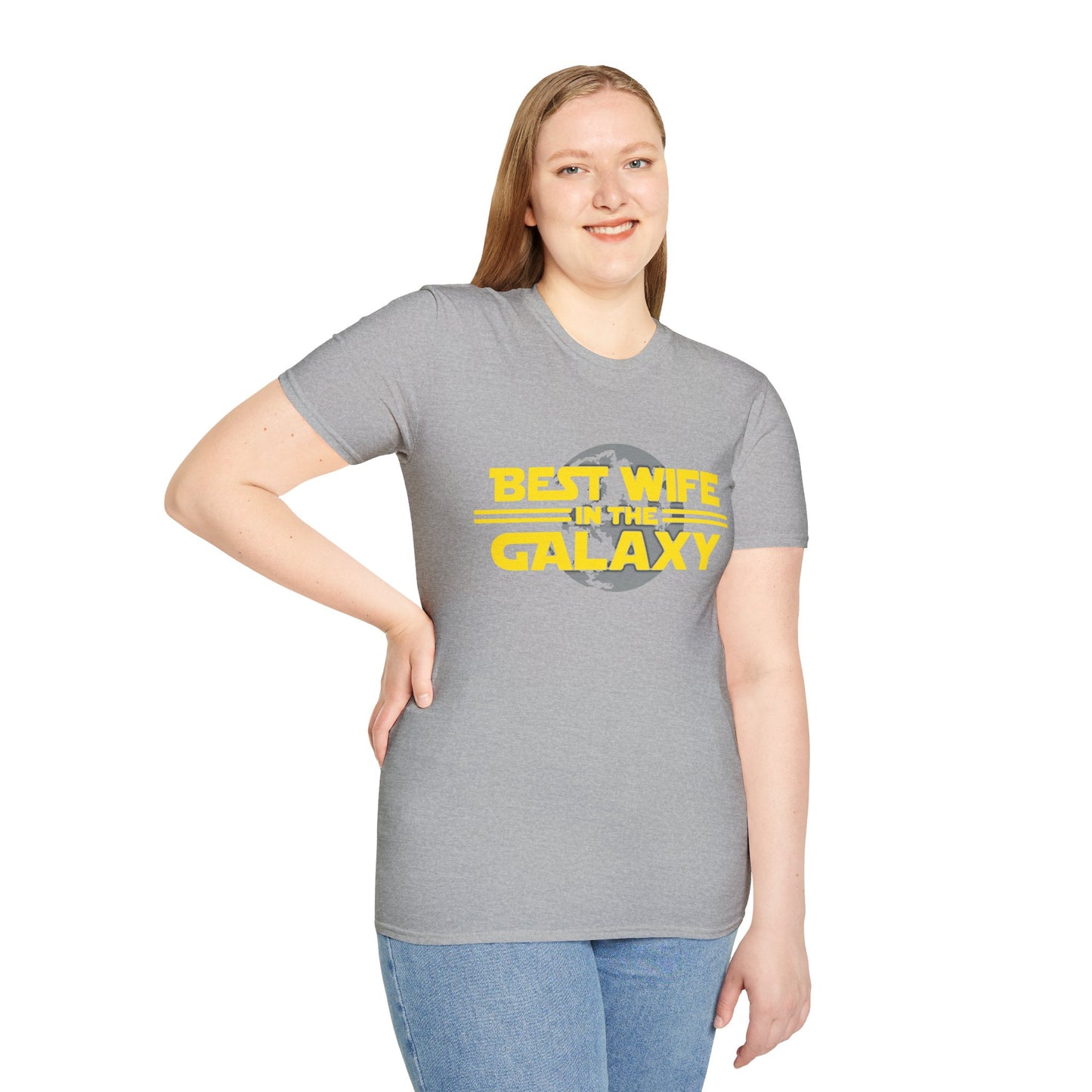 Best Wife in the Galaxy T-Shirt — Funny Sci‑Fi Gift for Wives
