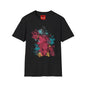 Retro Space Pilot T-Shirt — Watercolor Sci‑Fi Illustration