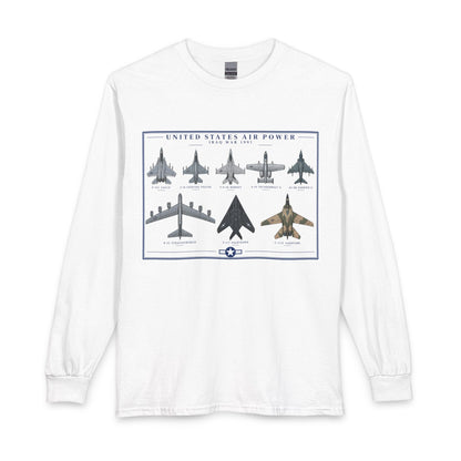US Air Force Gulf War Jets Long Sleeve Tee
