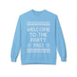 "Welcome to the Party Pal!" Holiday Ugly Sweater Design Crewneck Sweatshirt