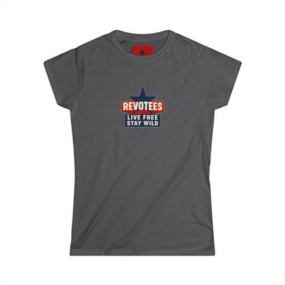 Revotees 'Live Free Stay Wild' Women's Tee