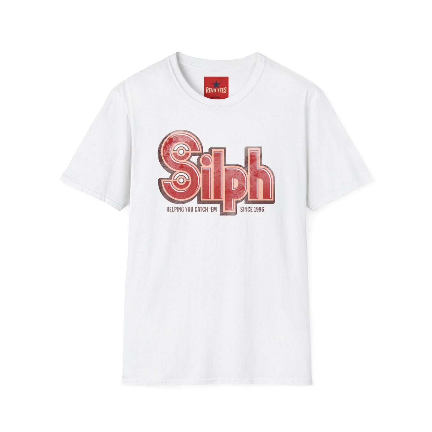 Silph Retro Logo T-Shirt — 'Silph: Helping You Catch 'Em Since 1996'