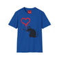 Banksy-Inspired Rat Stencil T-Shirt — Dripping Heart Street Art Tee
