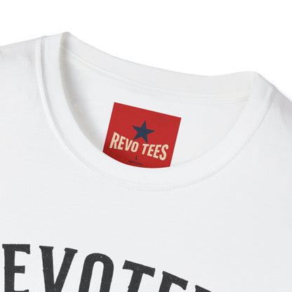 Revotees Graphic T-Shirt — "Revotees" Star Logo Tee (Est. 2026)