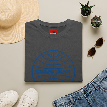 Pan Am Retro Logo T-Shirt — Vintage Airline Travel Tee