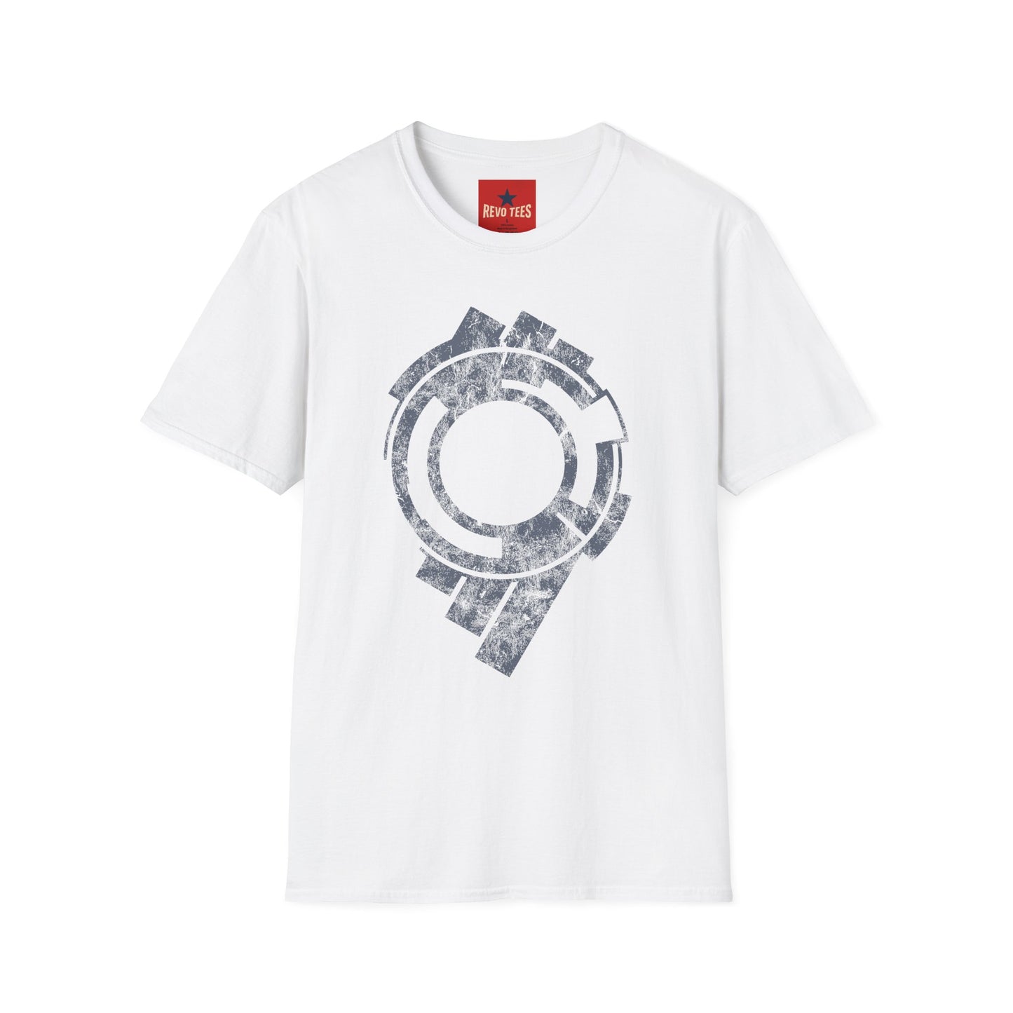 Abstract Circular Tech Graphic T-Shirt