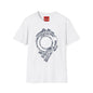 Abstract Circular Tech Graphic T-Shirt