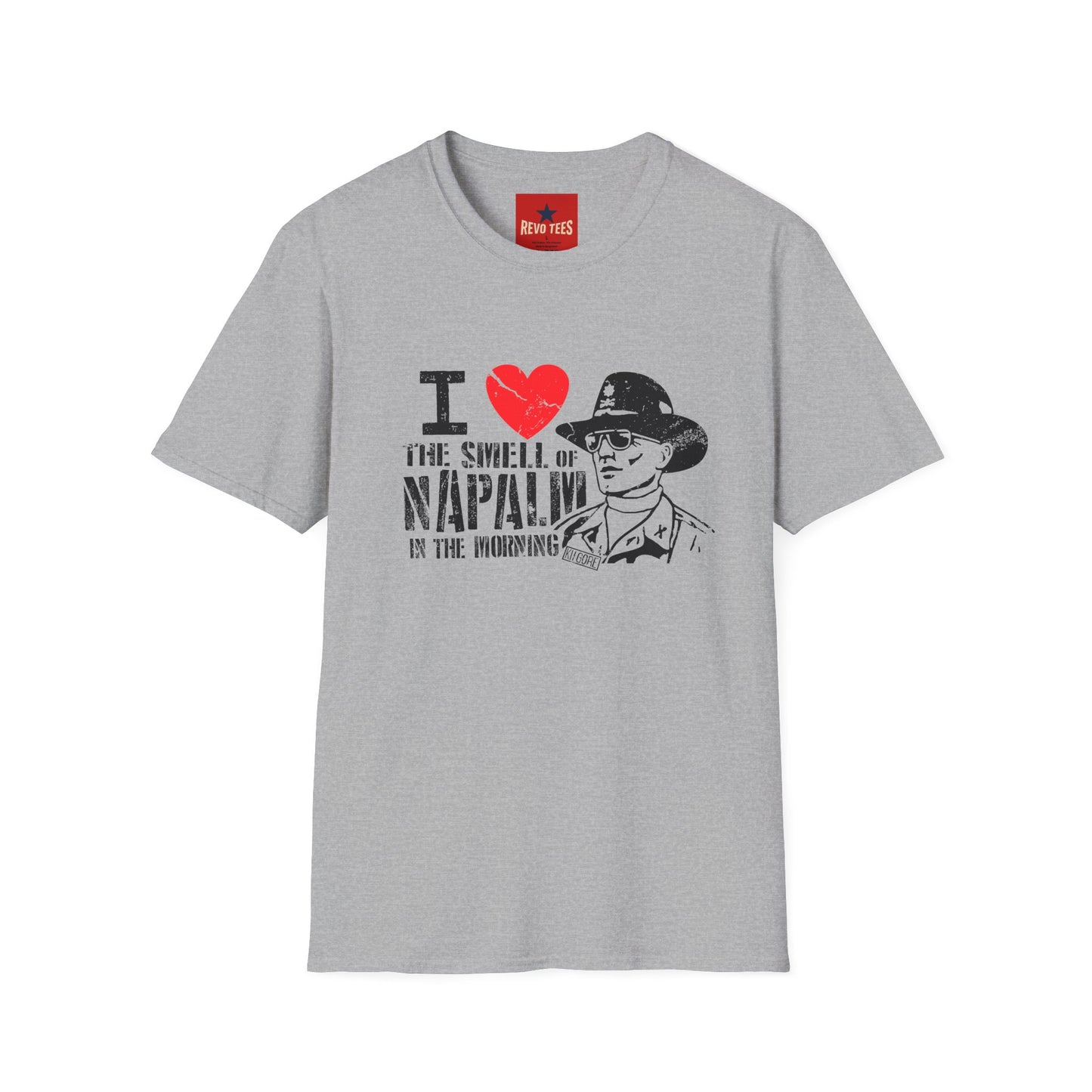 I  The Smell of Napalm T-Shirt — Retro Military Movie Quote Tee