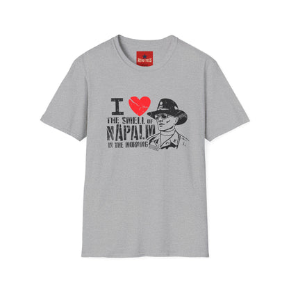 I  The Smell of Napalm T-Shirt — Retro Military Movie Quote Tee