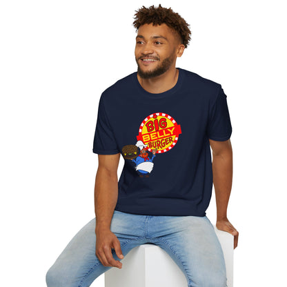 Big Belly Burger T-Shirt — Retro Fast Food Graphic Tee
