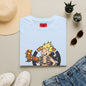Junkrat-Inspired Gamer Tee — Cartoon Explosive Hero Graphic T-Shirt