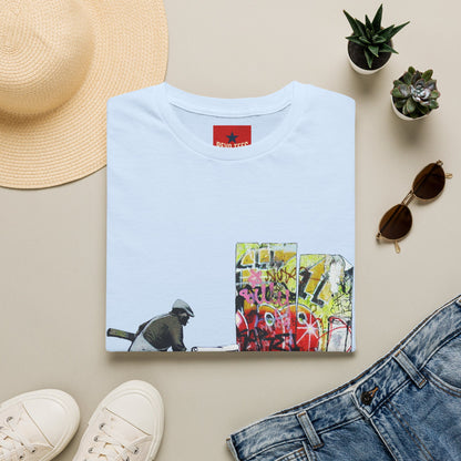 Banksy Graffiti Cleaner T-Shirt — Urban Street Art Tee