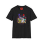 Retro Arcade Turtle Band T-Shirt — 'Rock On' Cartoon Gaming Tee