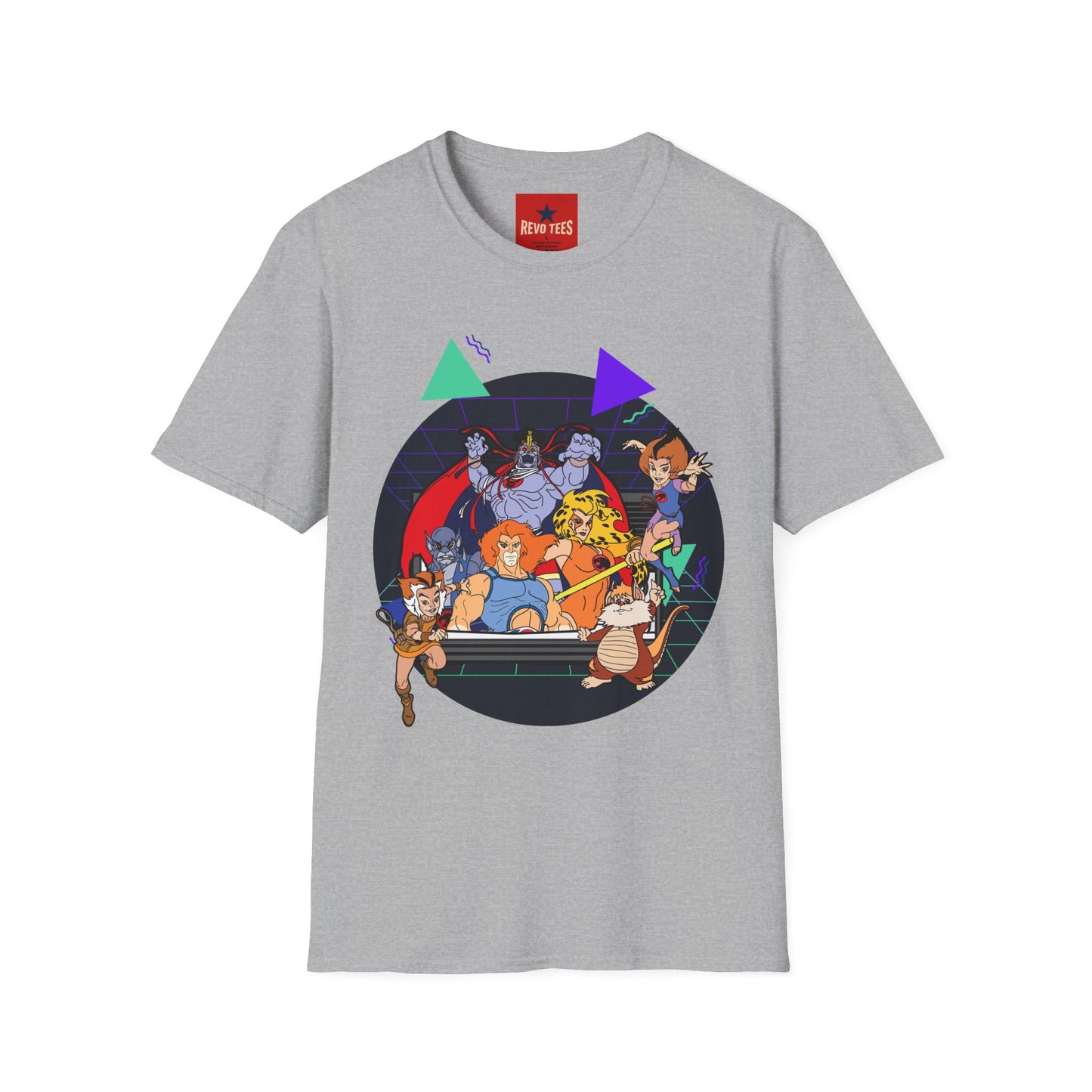 Retro Cartoon Villains T-Shirt — 90s Cartoon Bad Guys Graphic Tee