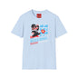 Retro Pixel Blues Bros. T-Shirt — 8‑Bit Gamer Graphic Tee