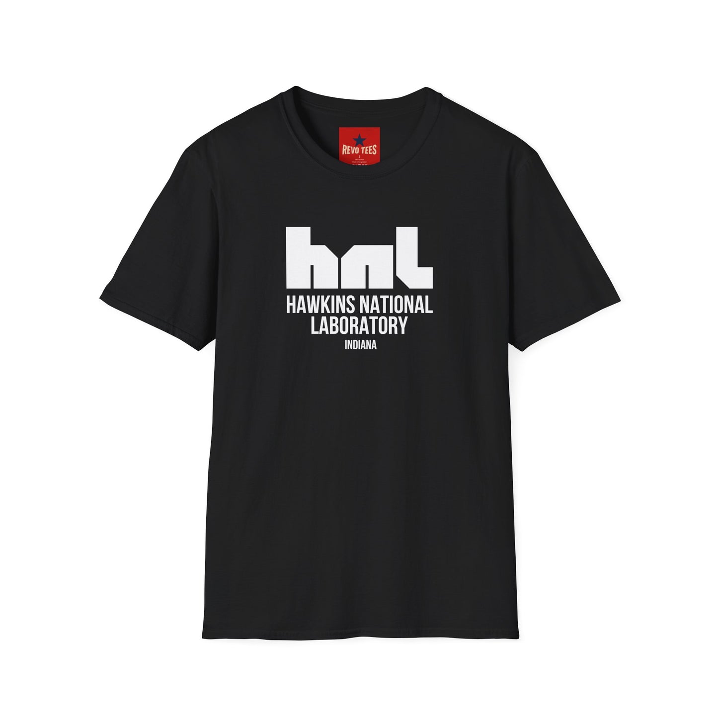 Hawkins National Laboratory T-Shirt — Stranger Things Inspired Retro Logo Tee