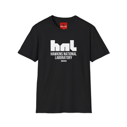 Hawkins National Laboratory T-Shirt — Stranger Things Inspired Retro Logo Tee
