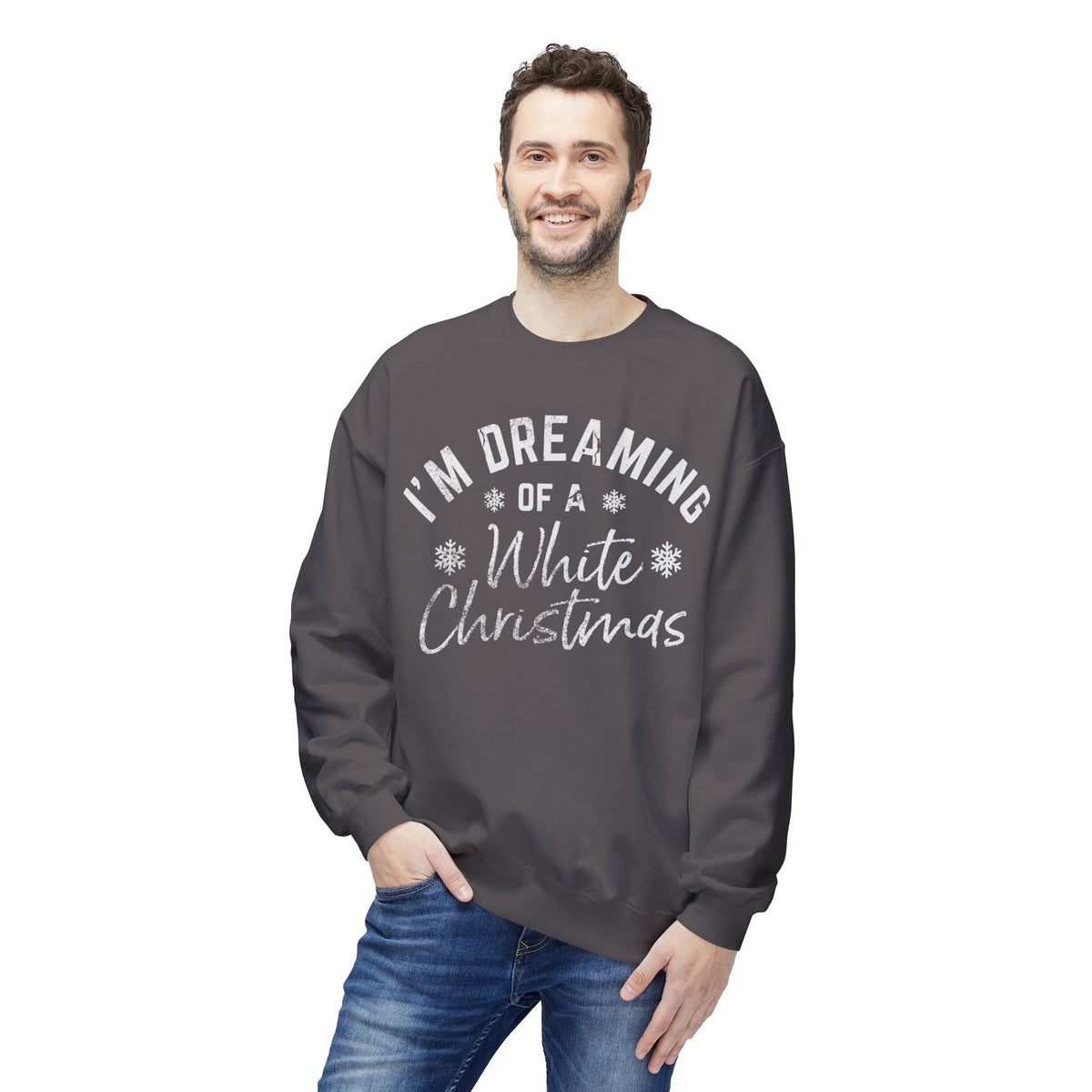 I'm Dreaming of a White Christmas - Lyrics on a Sweatshirt