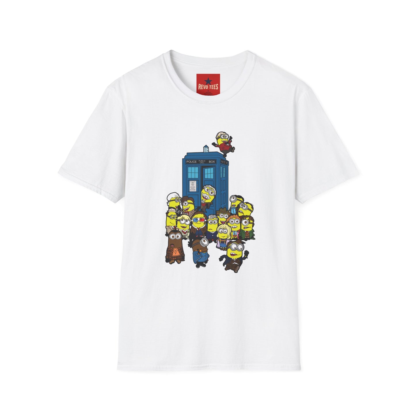 T-Shirt — Minion Time Travel Crew Graphic Tee