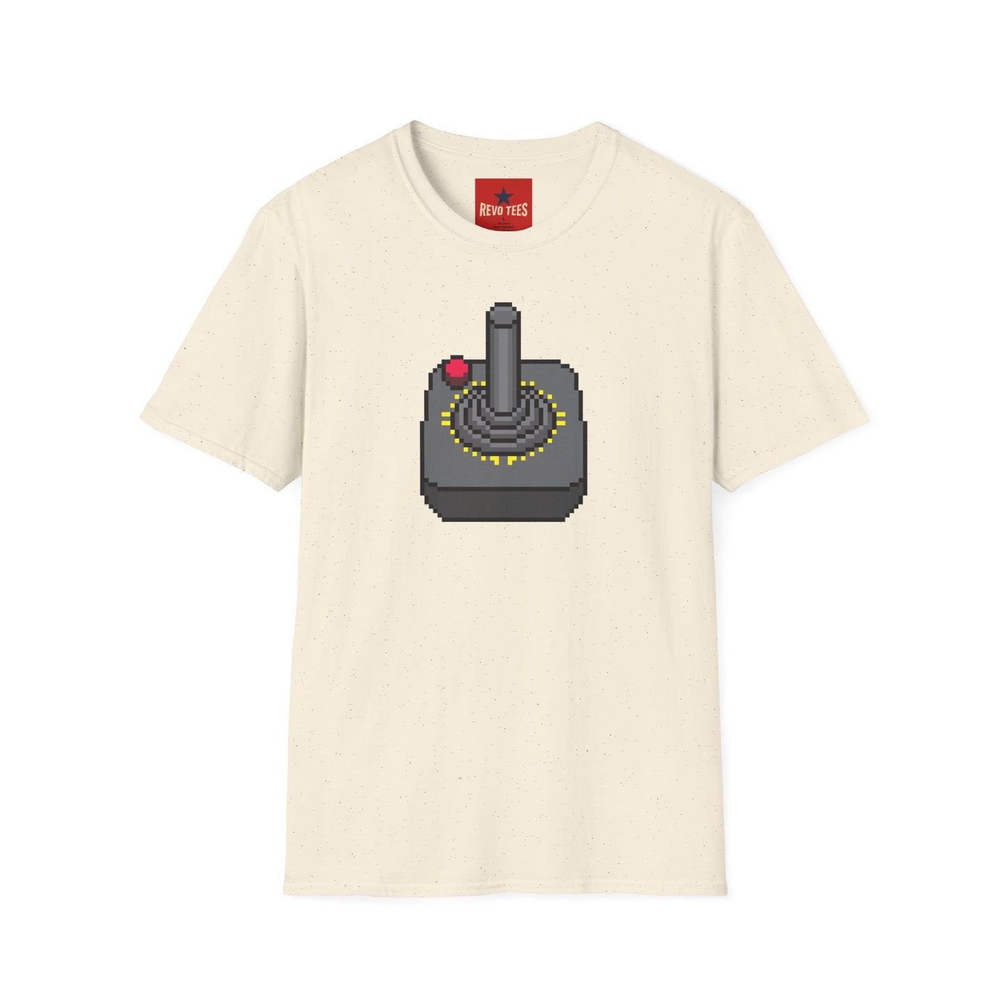 Retro Pixel Joystick T-Shirt — Vintage Gaming Arcade Tee