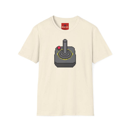 Retro Pixel Joystick T-Shirt — Vintage Gaming Arcade Tee