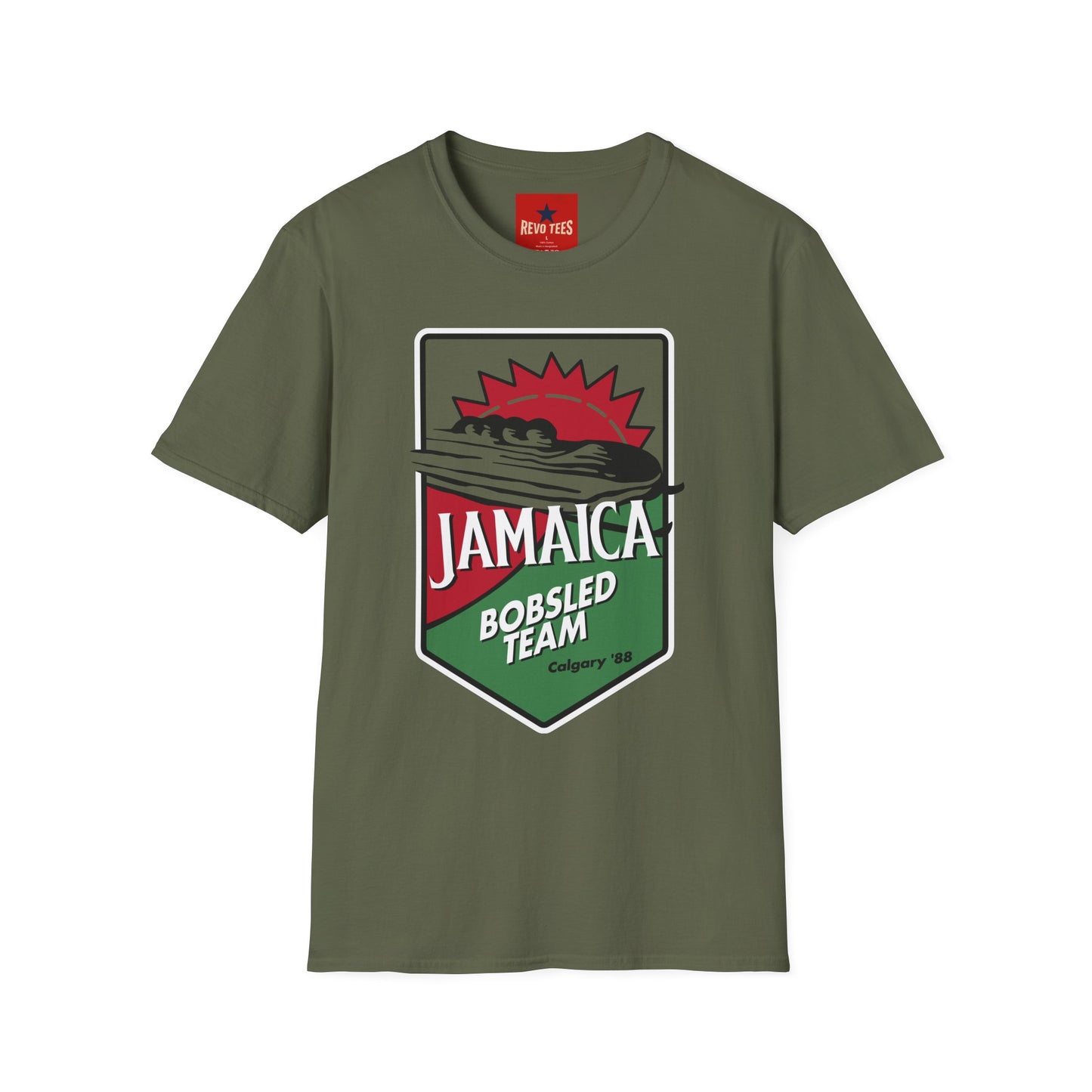 Jamaica Bobsled Team T‑Shirt — Retro Olympic Sports Tee