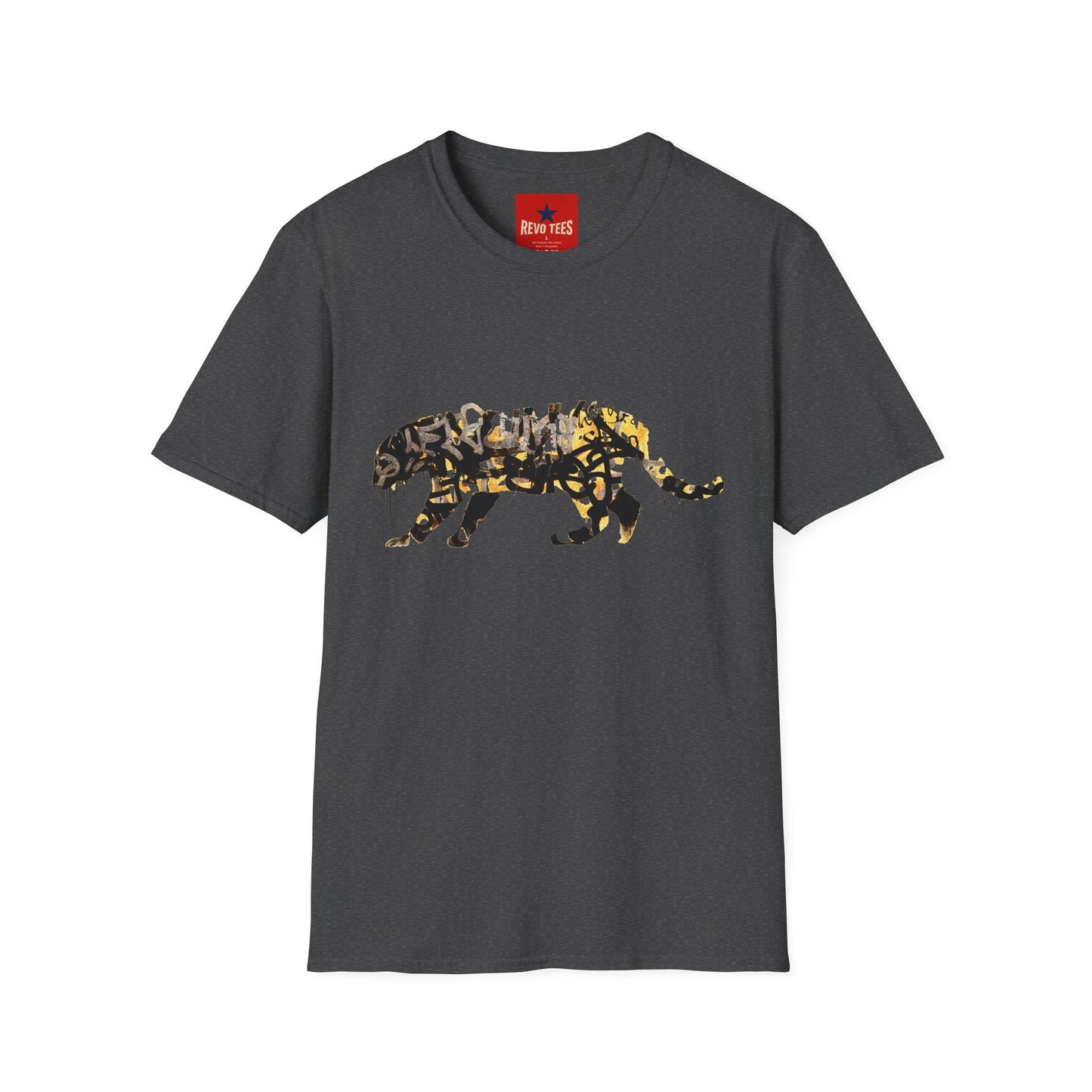Banksy Graffiti Tiger T-Shirt — Urban Street Art Cat Tee