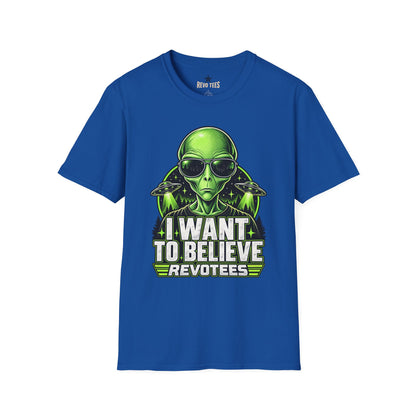 REVOTEES - I Want to Believe Alien T-Shirt
