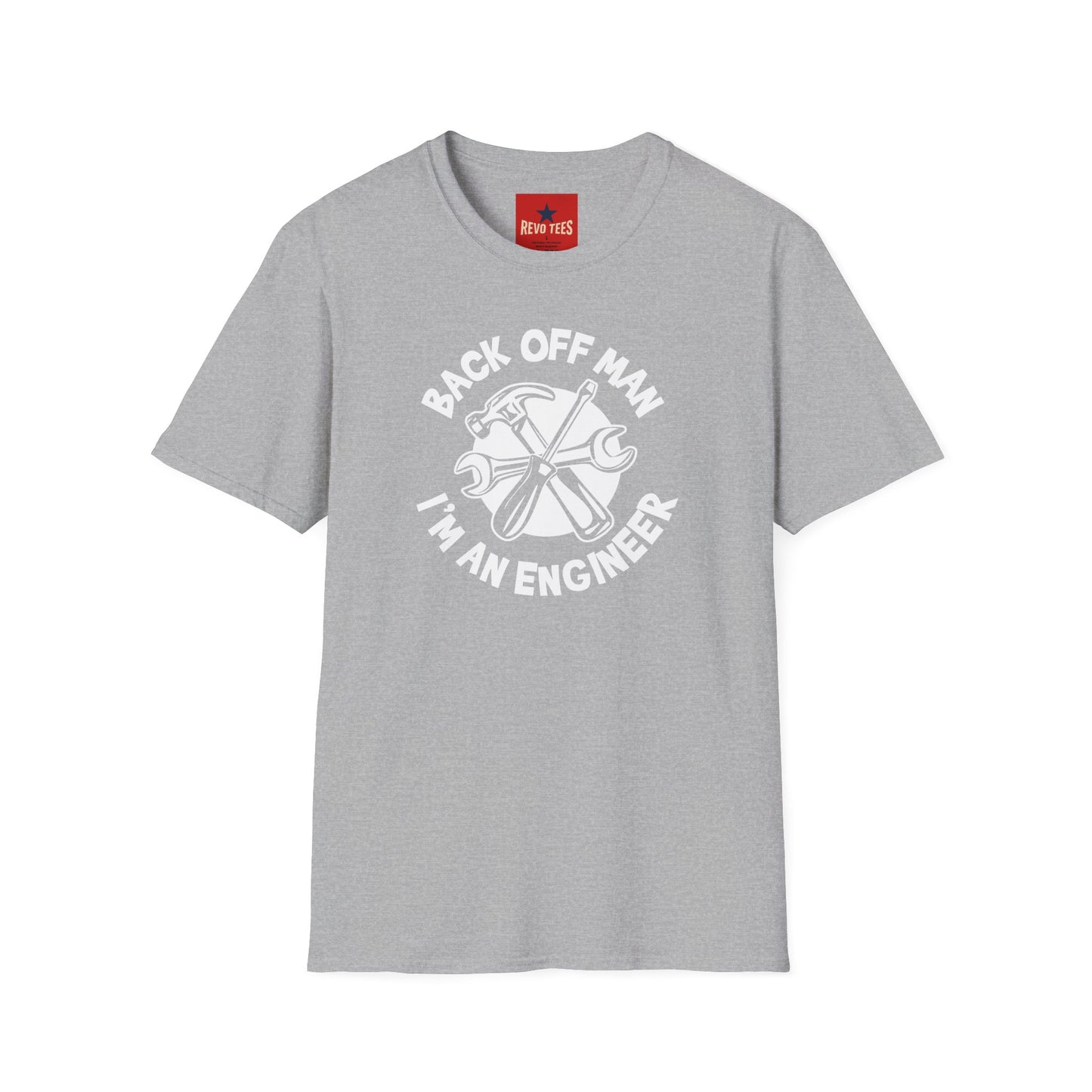 Engineer T-Shirt — "Back Off Man I'm An Engineer" Mechanical Tools Tee