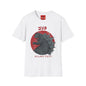 Godzilla Vintage Red Sun T-Shirt — Japanese Kaiju Graphic Tee