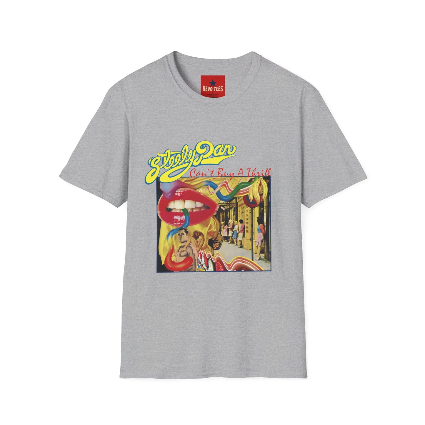 Steely Dan "Can't Buy a Thrill" Retro Album Art T-Shirt