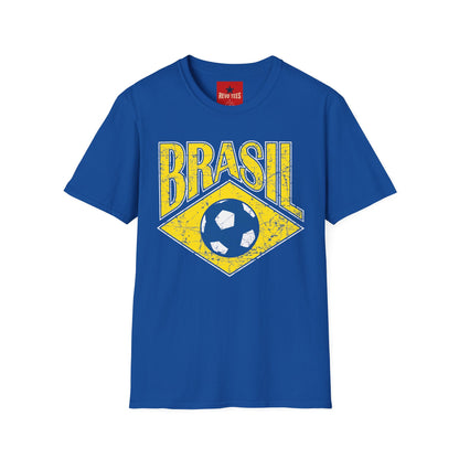 World Cup 2026 - Brasil Soccer T-Shirt — Vintage Brazil Football Tee
