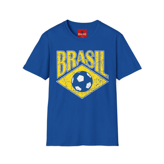 World Cup 2026 - Brasil Soccer T-Shirt — Vintage Brazil Football Tee