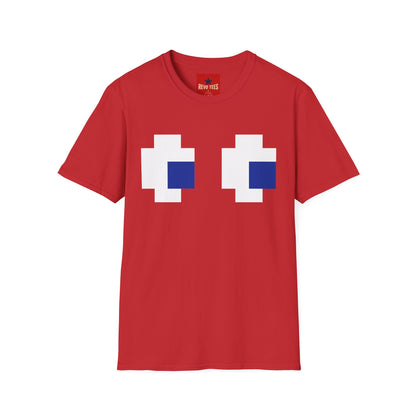 Pixel Eyes T‑Shirt — Retro 8‑Bit Gaming Graphic Tee