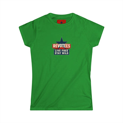 Revotees 'Live Free Stay Wild' Women's Tee