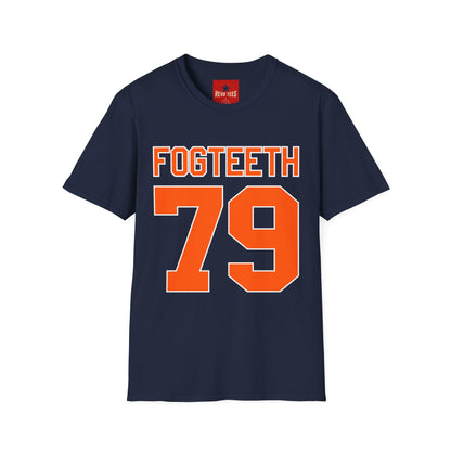 Fogteeth 79 Graphic T‑Shirt — Vintage Sports Jersey Tee