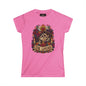 The Lovers Tarot Skull Tee — Romantic Day of the Dead Graphic Shirt